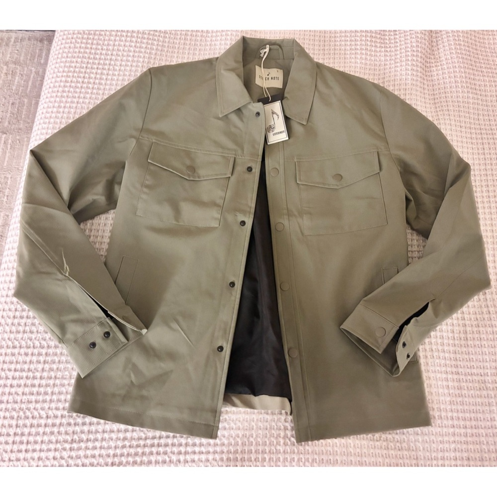 NWT Stitch Note Men’s Shacket